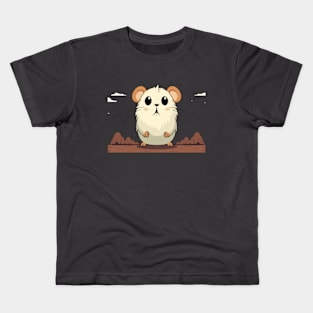 Scared Hamster Meme, funny tshirt Kids T-Shirt